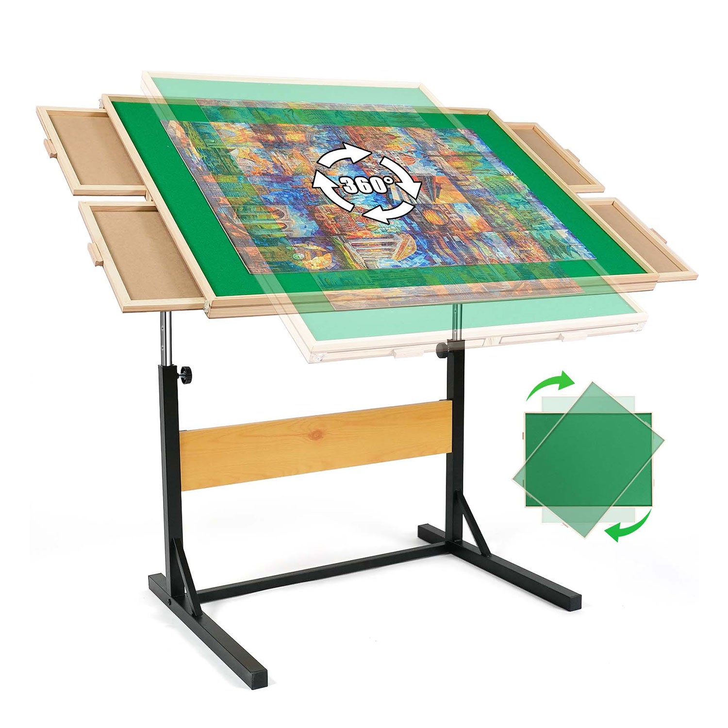 MomoGGGRIND LODGE ソーテーブル　全面刷り Puzzle Table – All4JIG - Jigsaw Puzzle Accessory Expert
