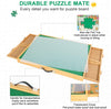 ALL4JIG 2000PCS Portable Puzzle Table with Legs, Adjustable Jigsaw Wooden Puzzle Board with 4 Drawers & Cover Birthday Gift for mom, 3-Tilting-Angle Jigsaw Puzzle Table for Adults