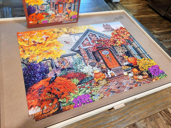 Love how organized my puzzles are now