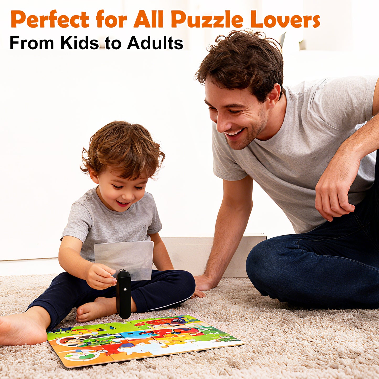 ALL4JIG Jigsaw Puzzle Magnifying Glass