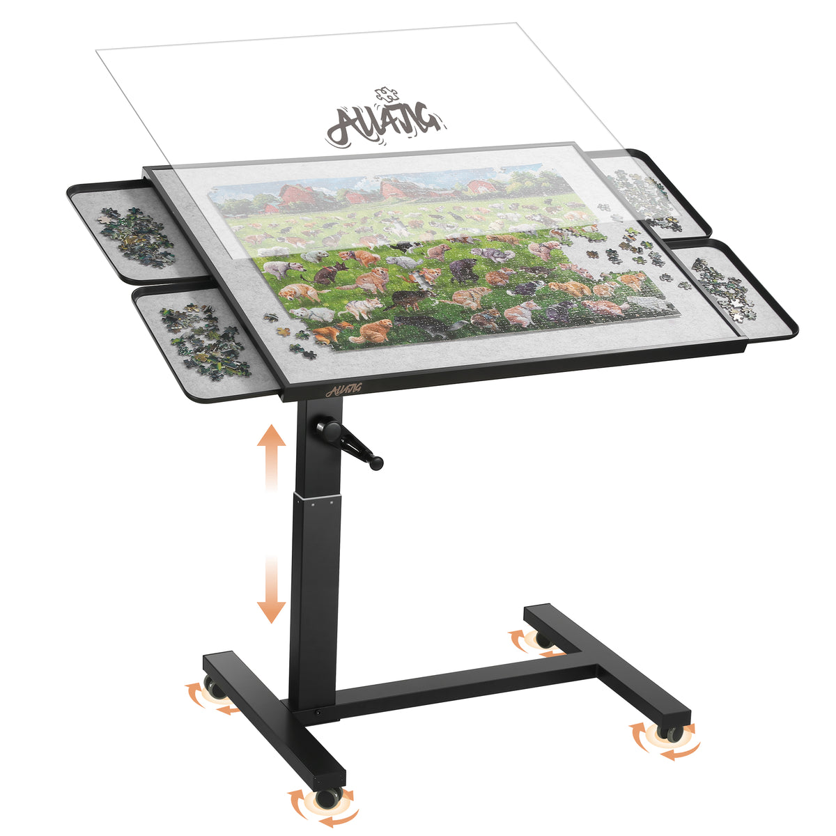 1500 Piece Adjustable Tilting Puzzle Table