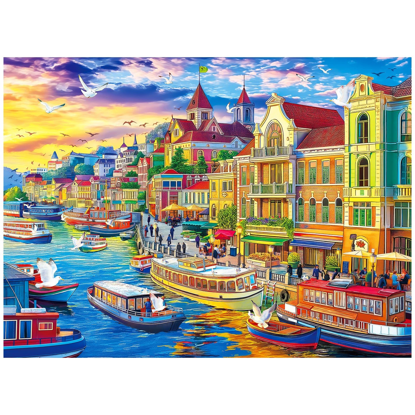 ALL4JIG 500-Piece Jigsaw Puzzle