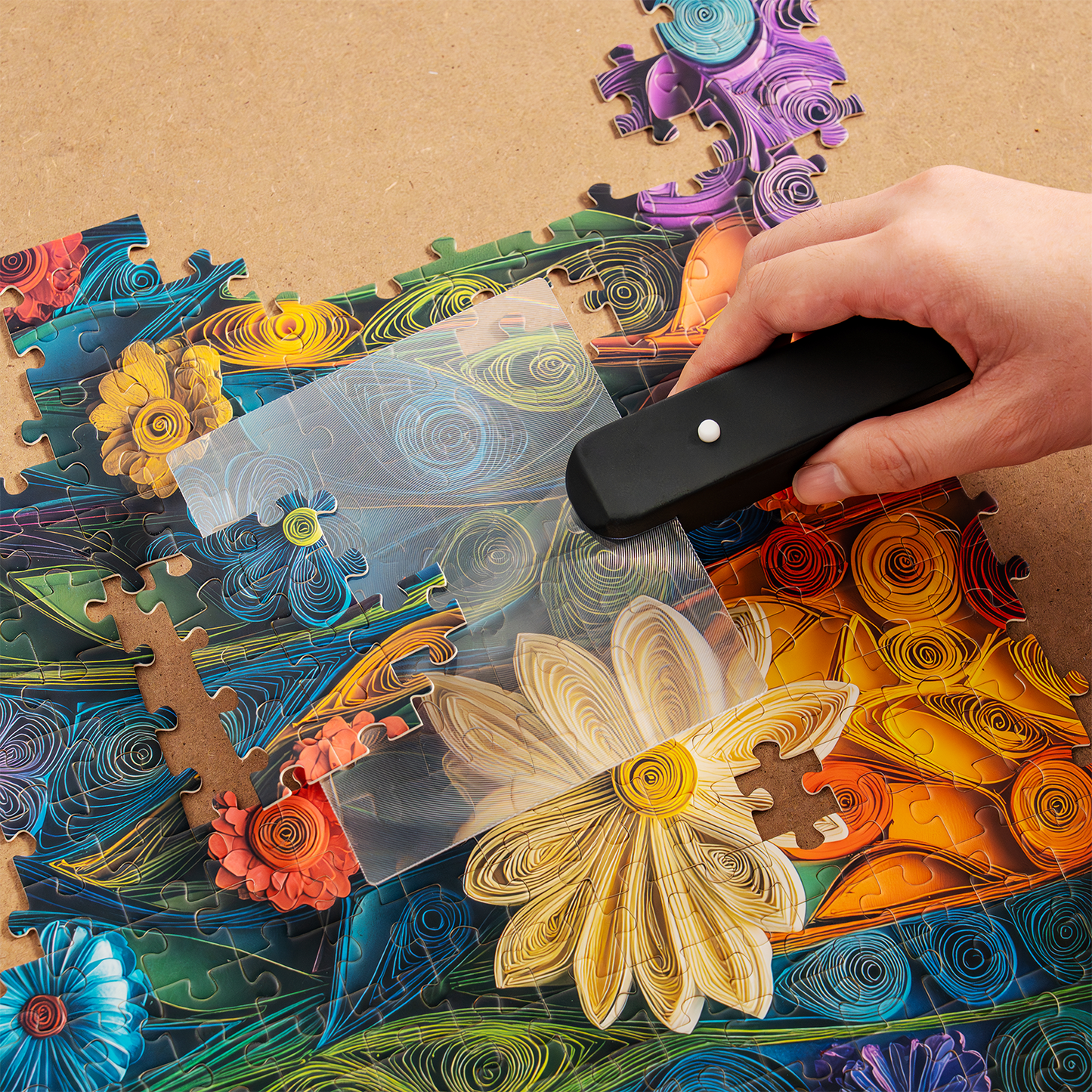 ALL4JIG Jigsaw Puzzle Magnifying Glass