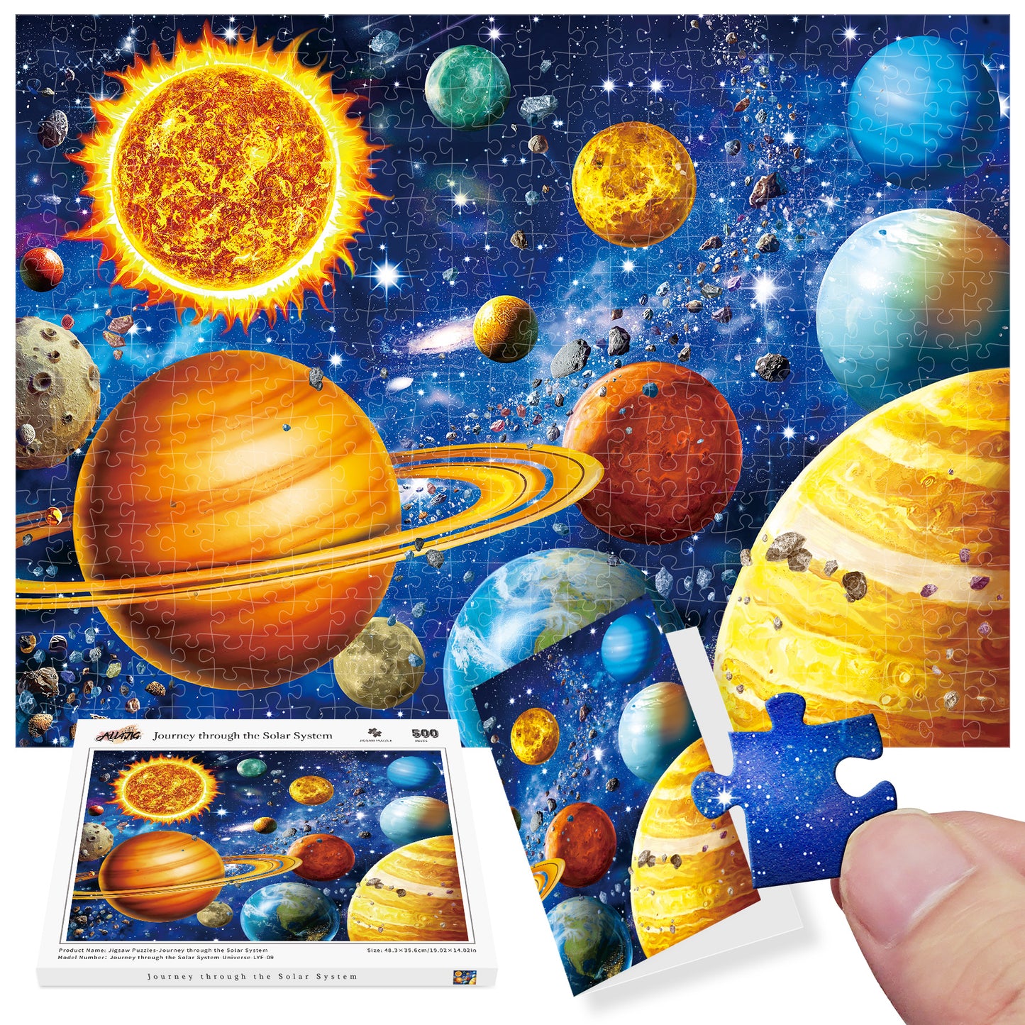 ALL4JIG 500-Piece Jigsaw Puzzle