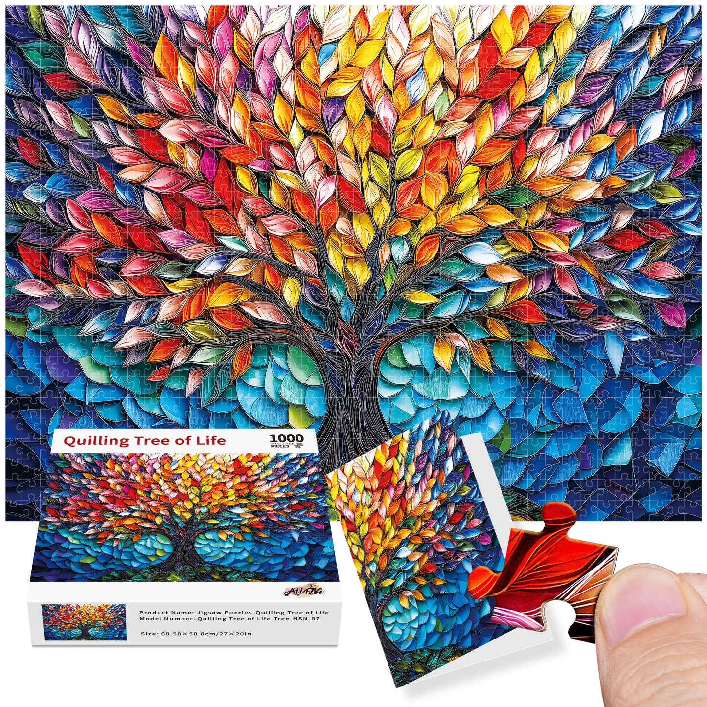 ALL4JIG 1000-Piece Jigsaw Puzzle