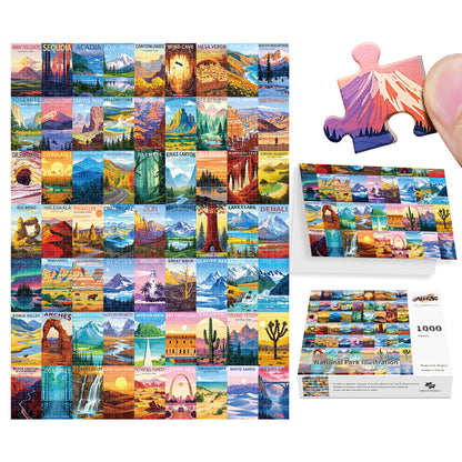 ALL4JIG 1000-Piece Jigsaw Puzzle