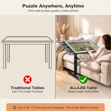 1500 Piece Adjustable Tilting Puzzle Table
