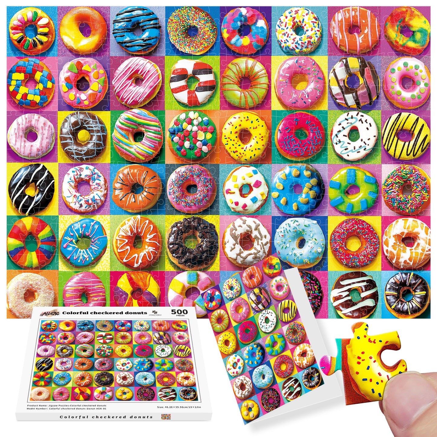 ALL4JIG 500-Piece Jigsaw Puzzle