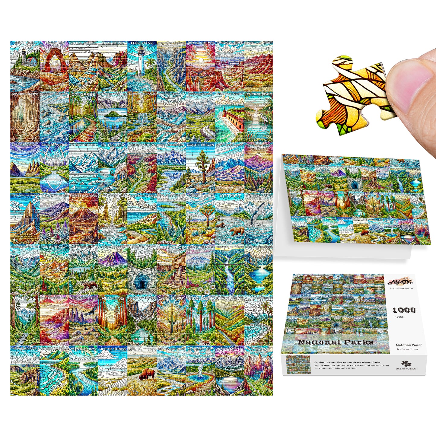 ALL4JIG 1000-Piece Jigsaw Puzzle