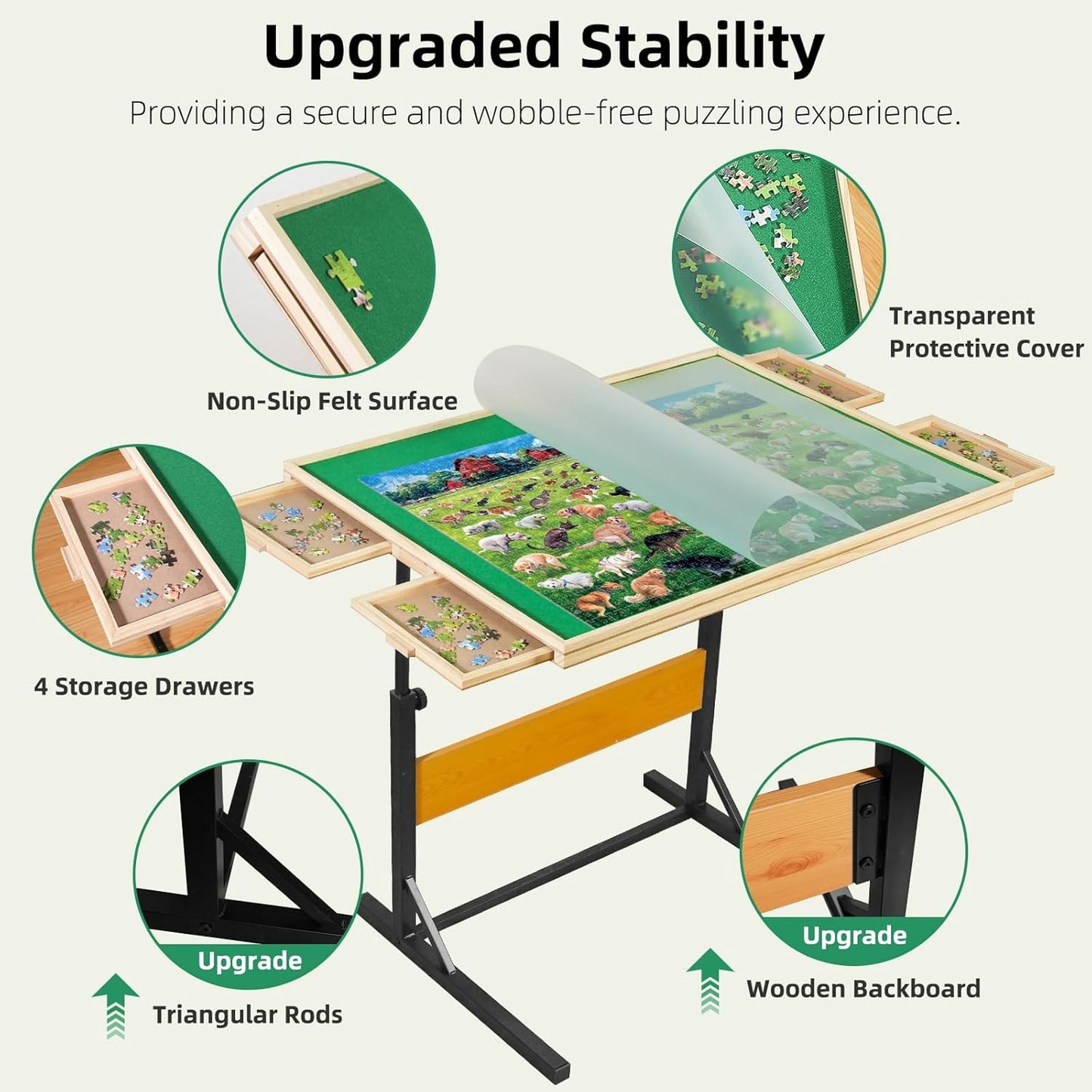 ALL4JIG Basic Jigsaw Puzzle Table