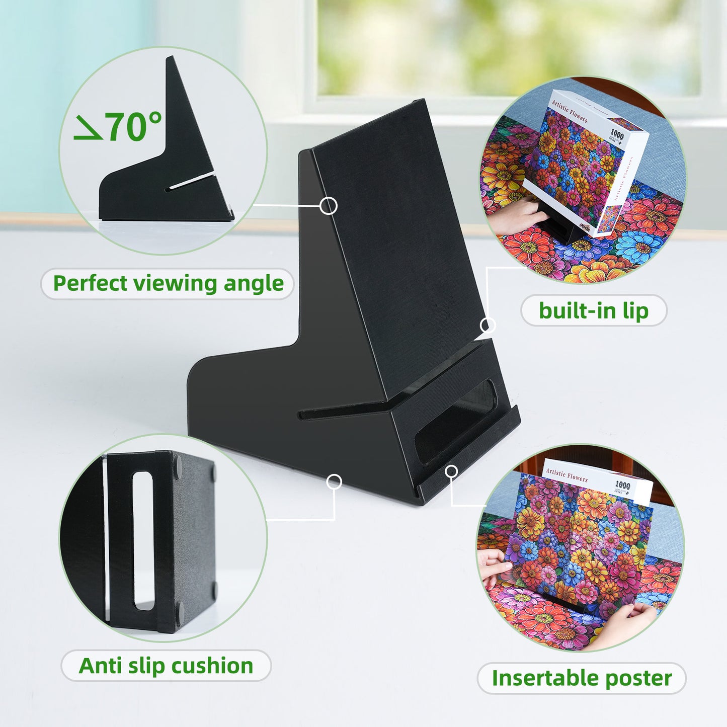 ALL4JIG Jigsaw Puzzle Box Stand