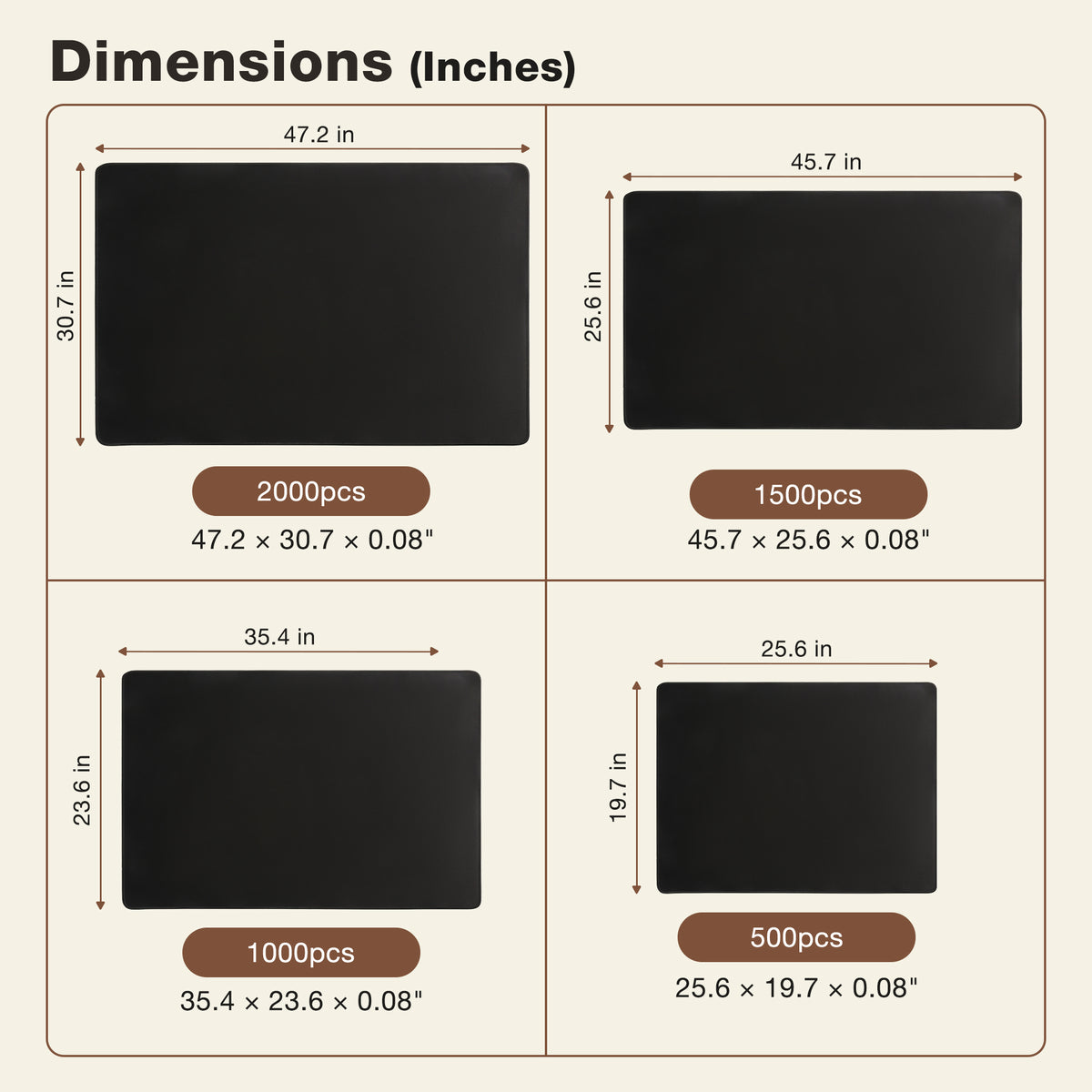 ALL4JIG Jigsaw Puzzle Play Mat