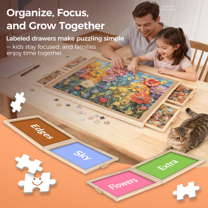 ALL4JIG Rotating Jigsaw Puzzle Board