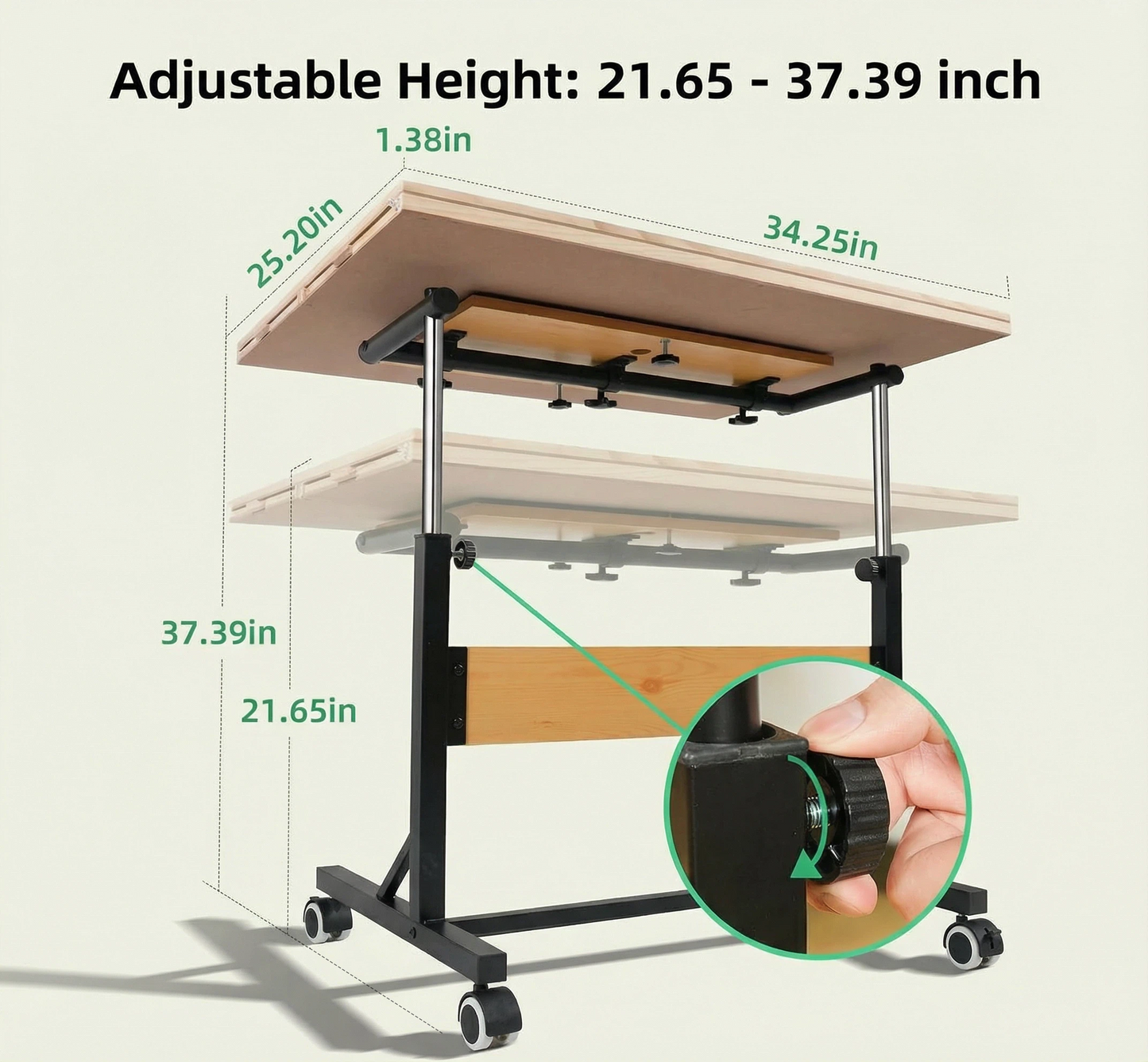 ALL4JIG Basic Rotating Jigsaw Puzzle Table