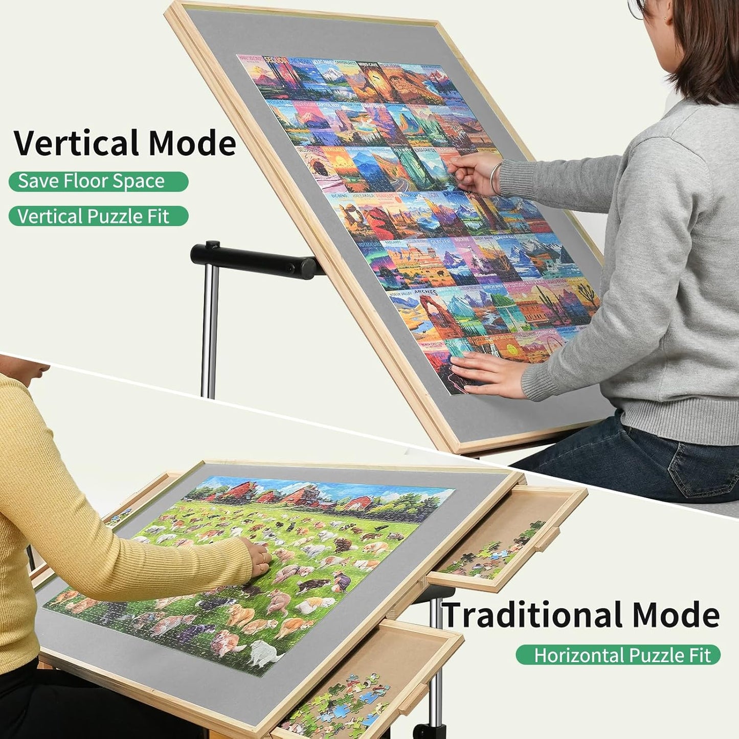ALL4JIG Basic Rotating Jigsaw Puzzle Table