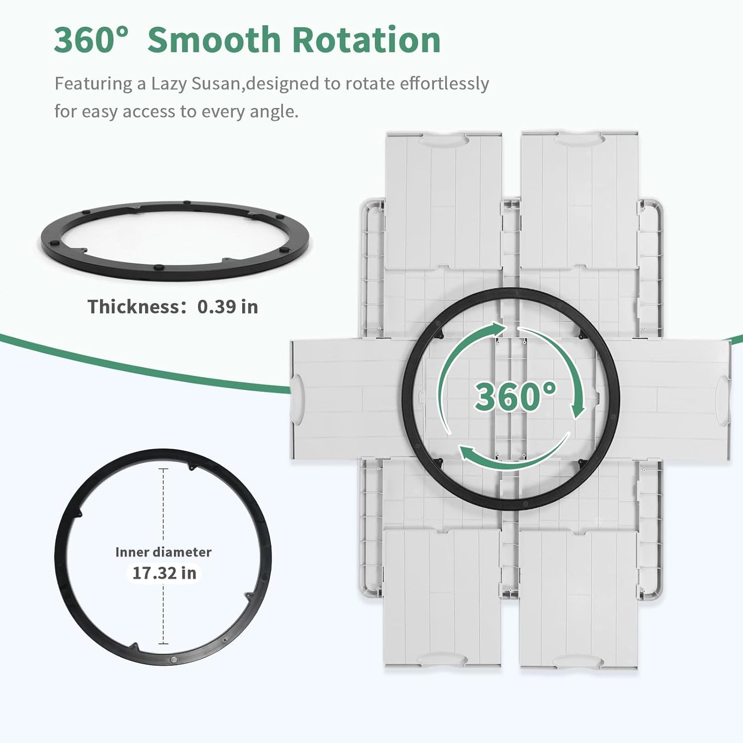 ALL4JIG Plastic Jigsaw Puzzle Board