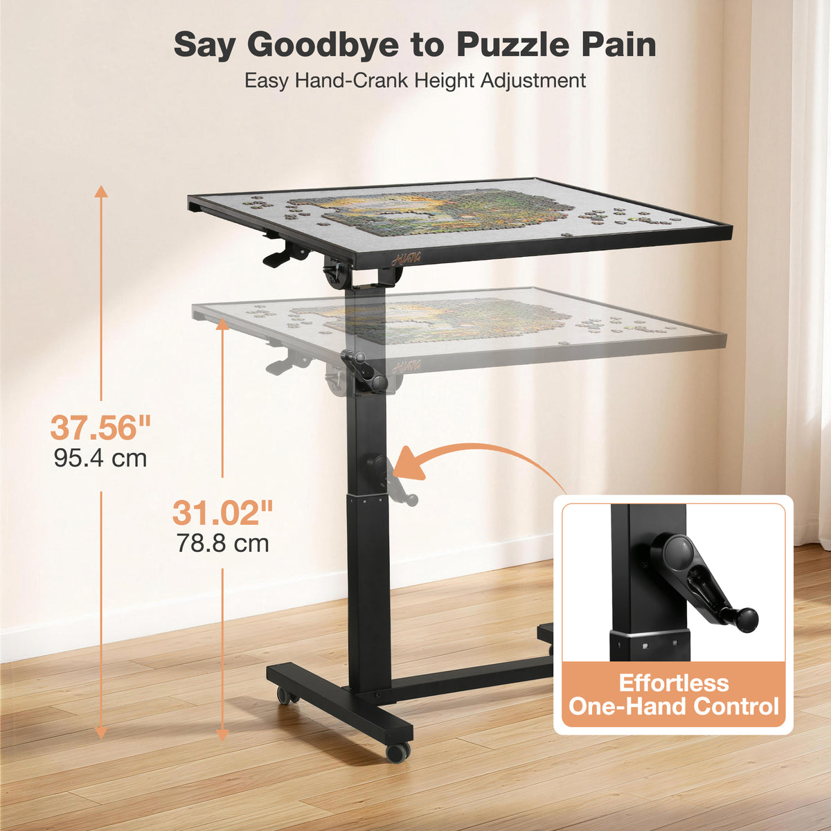 1500 Piece Adjustable Tilting Puzzle Table