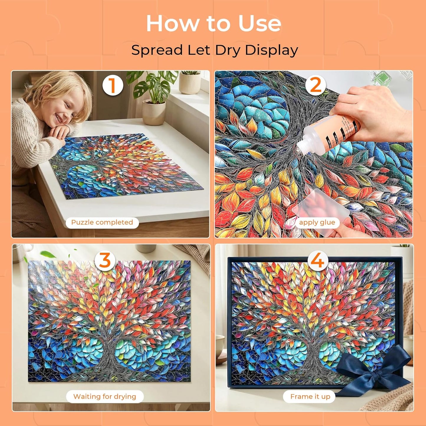 ALL4JIG Large Capacity Jigsaw Puzzle Glue