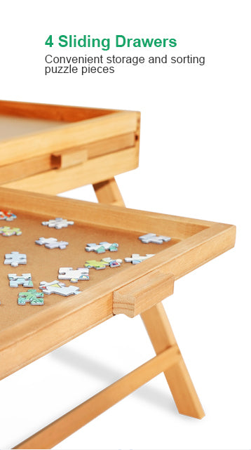 This Puzzle Table With Sliding Drawers Might Be The Ultimate