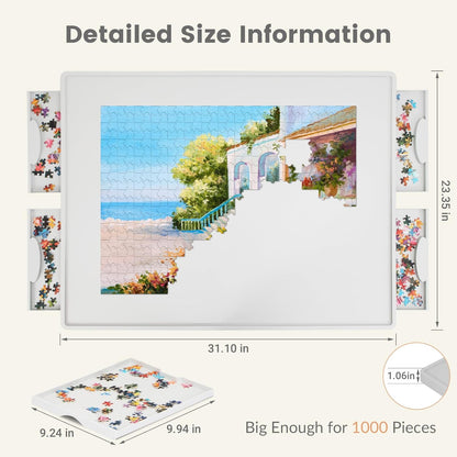 ALL4JIG Plastic Jigsaw Puzzle Board