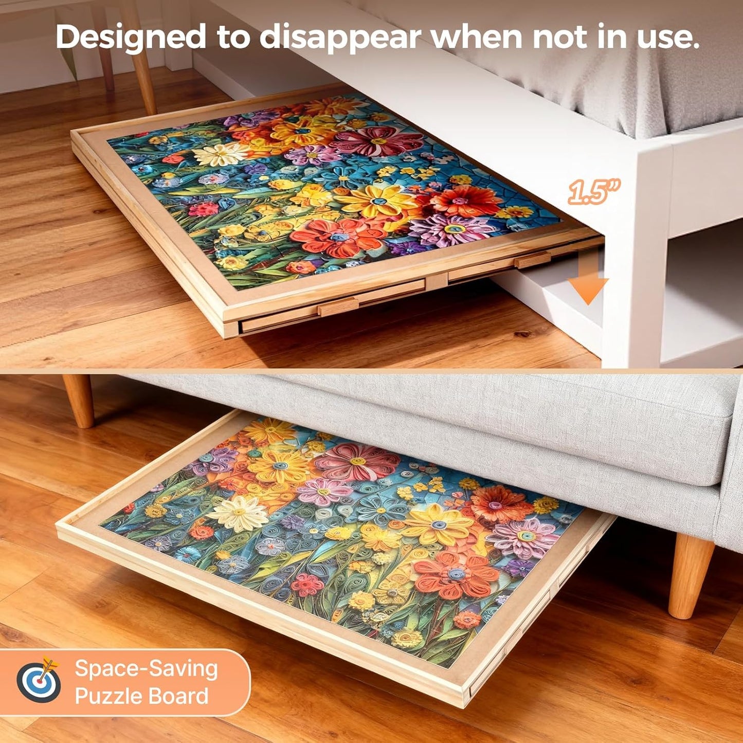 ALL4JIG Rotating Jigsaw Puzzle Board