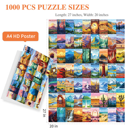 ALL4JIG 1000-Piece Jigsaw Puzzle