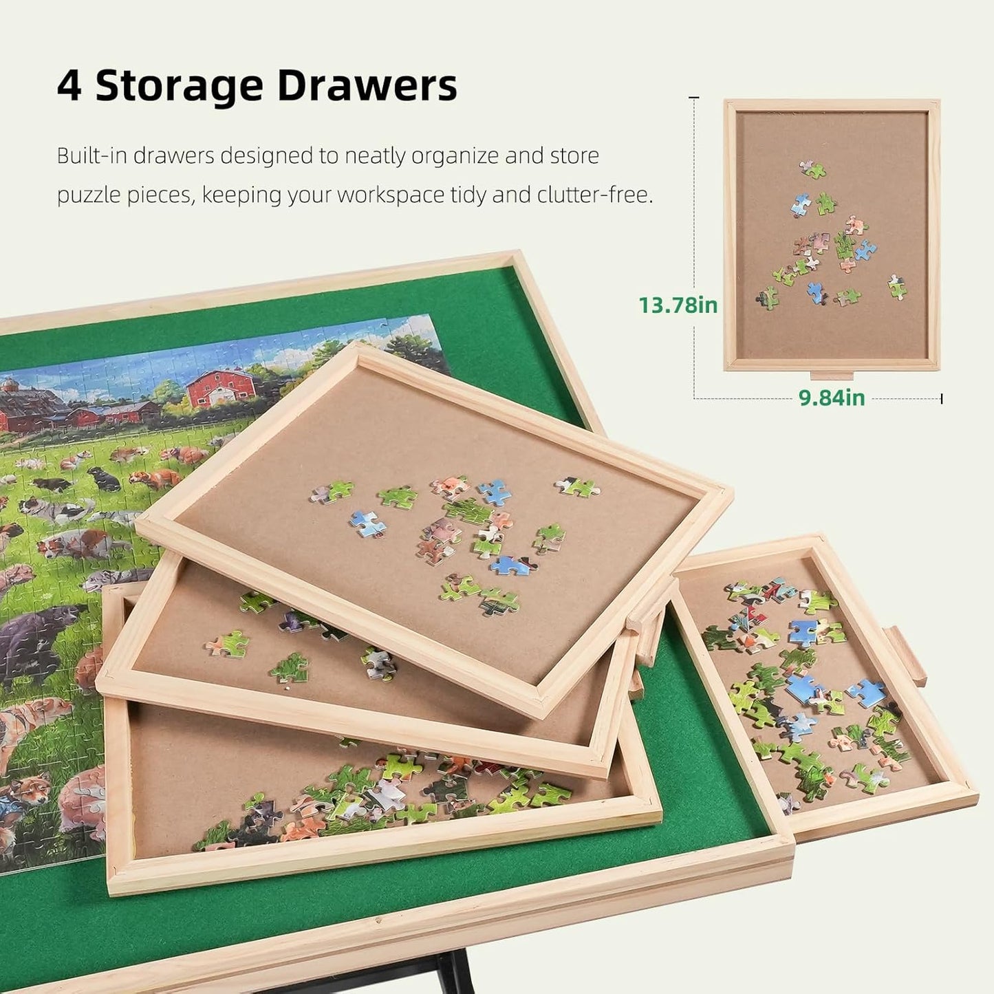 ALL4JIG Basic Jigsaw Puzzle Table