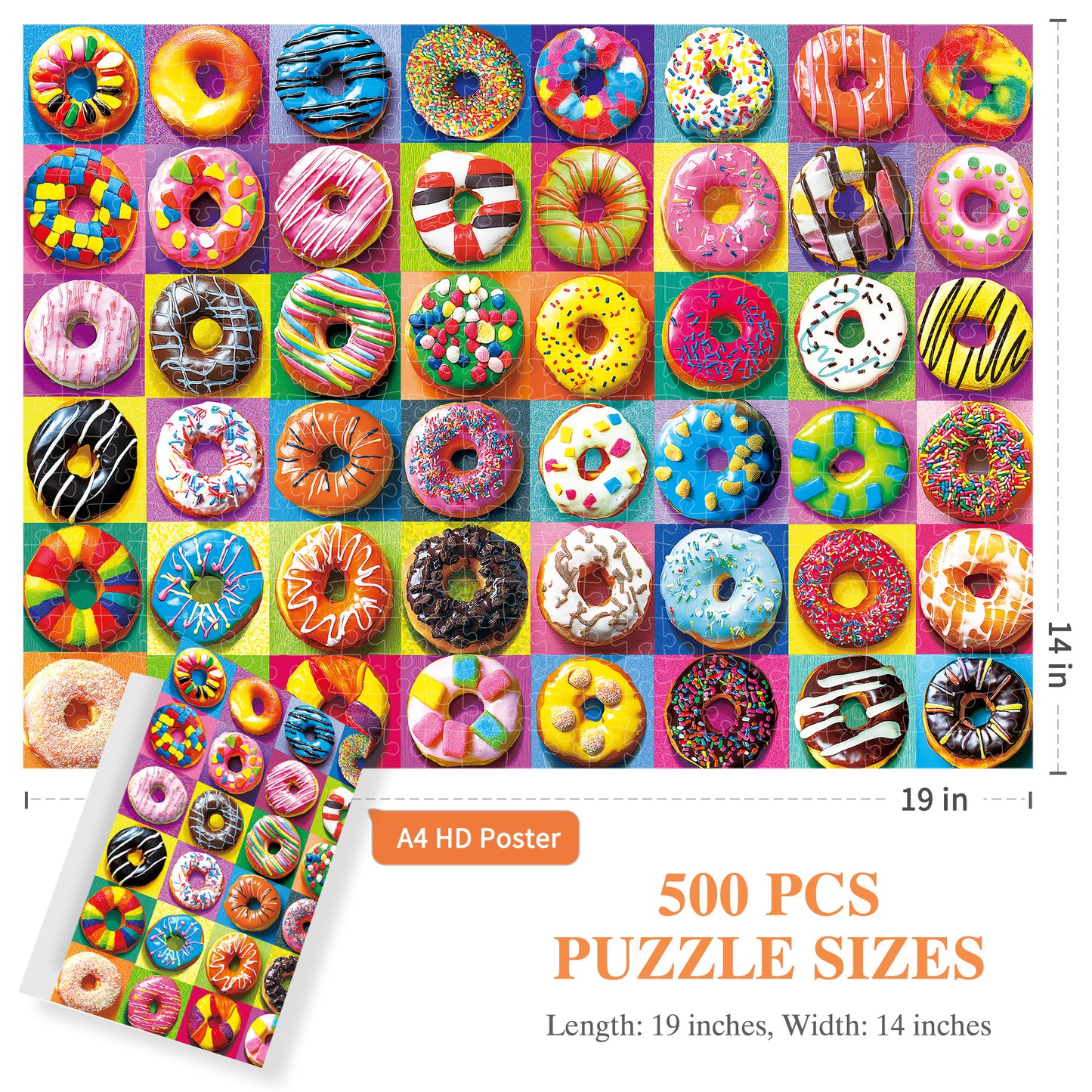 ALL4JIG 500-Piece Jigsaw Puzzle