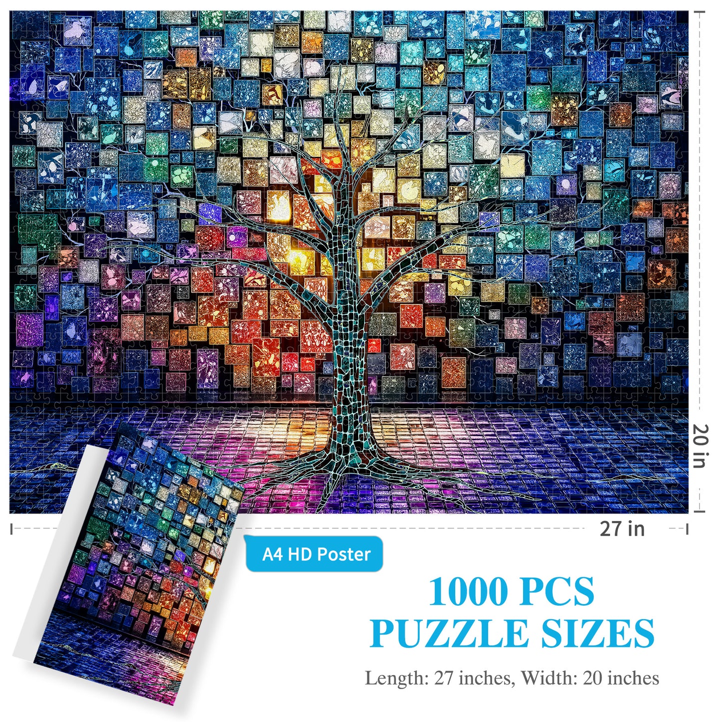 ALL4JIG 1000-Piece Jigsaw Puzzle