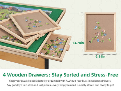 ALL4JIG Basic Rotating Jigsaw Puzzle Table