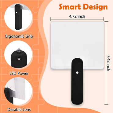 ALL4JIG Jigsaw Puzzle Magnifying Glass