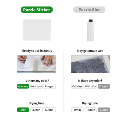 ALL4JIG Jigsaw Puzzle Adhesive Sheets