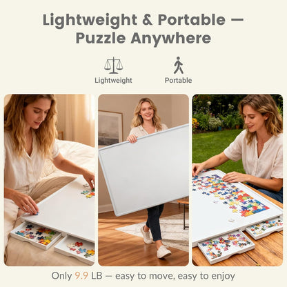 ALL4JIG Plastic Jigsaw Puzzle Board