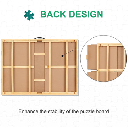 ALL4JIG 1500PCS Portable Puzzle Table with Legs