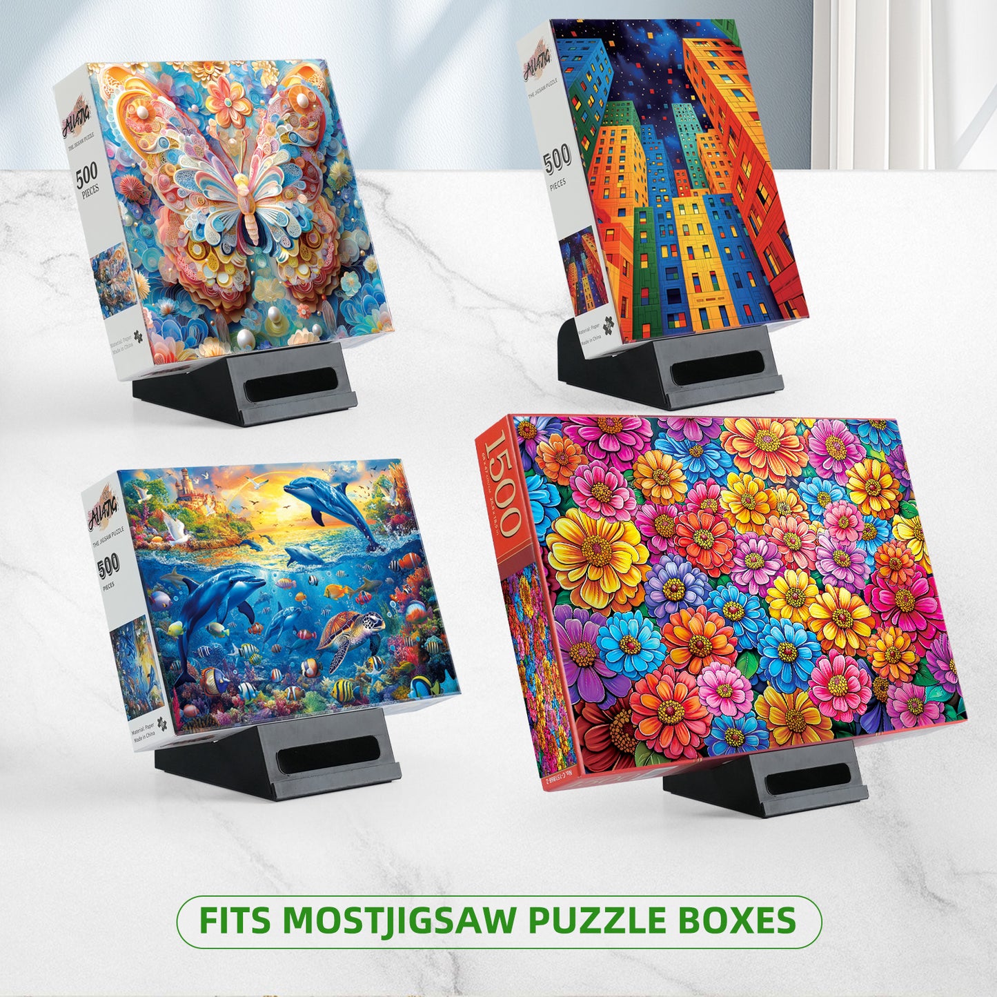 ALL4JIG Jigsaw Puzzle Box Stand