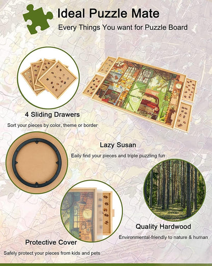 ALL4JIG Rotating Jigsaw Puzzle Board