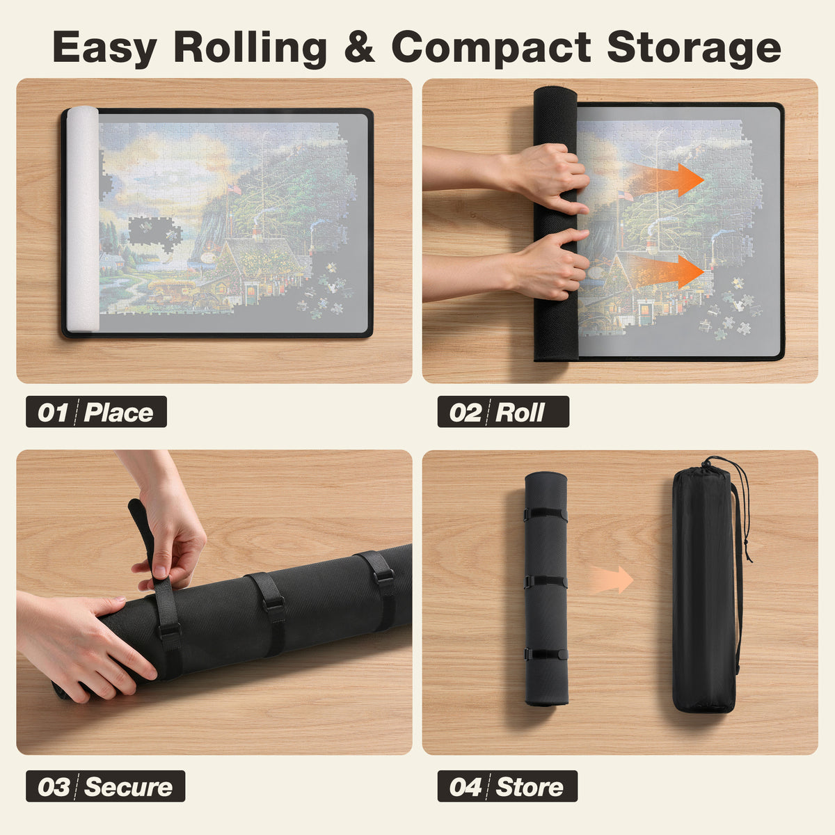 ALL4JIG Jigsaw Puzzle Play Mat