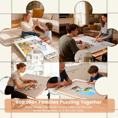 ALL4JIG Plastic Jigsaw Puzzle Board