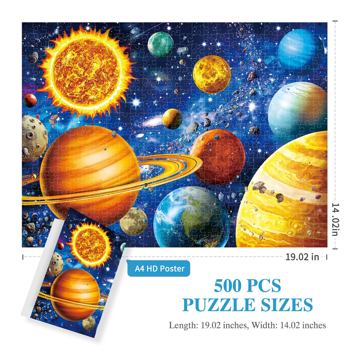 ALL4JIG 500-Piece Jigsaw Puzzle