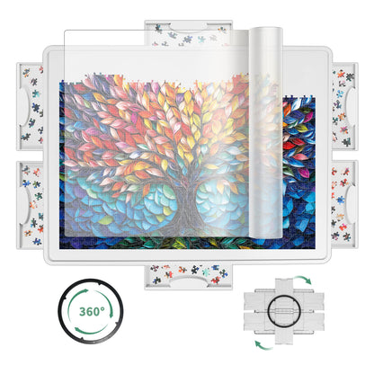 ALL4JIG Plastic Jigsaw Puzzle Board