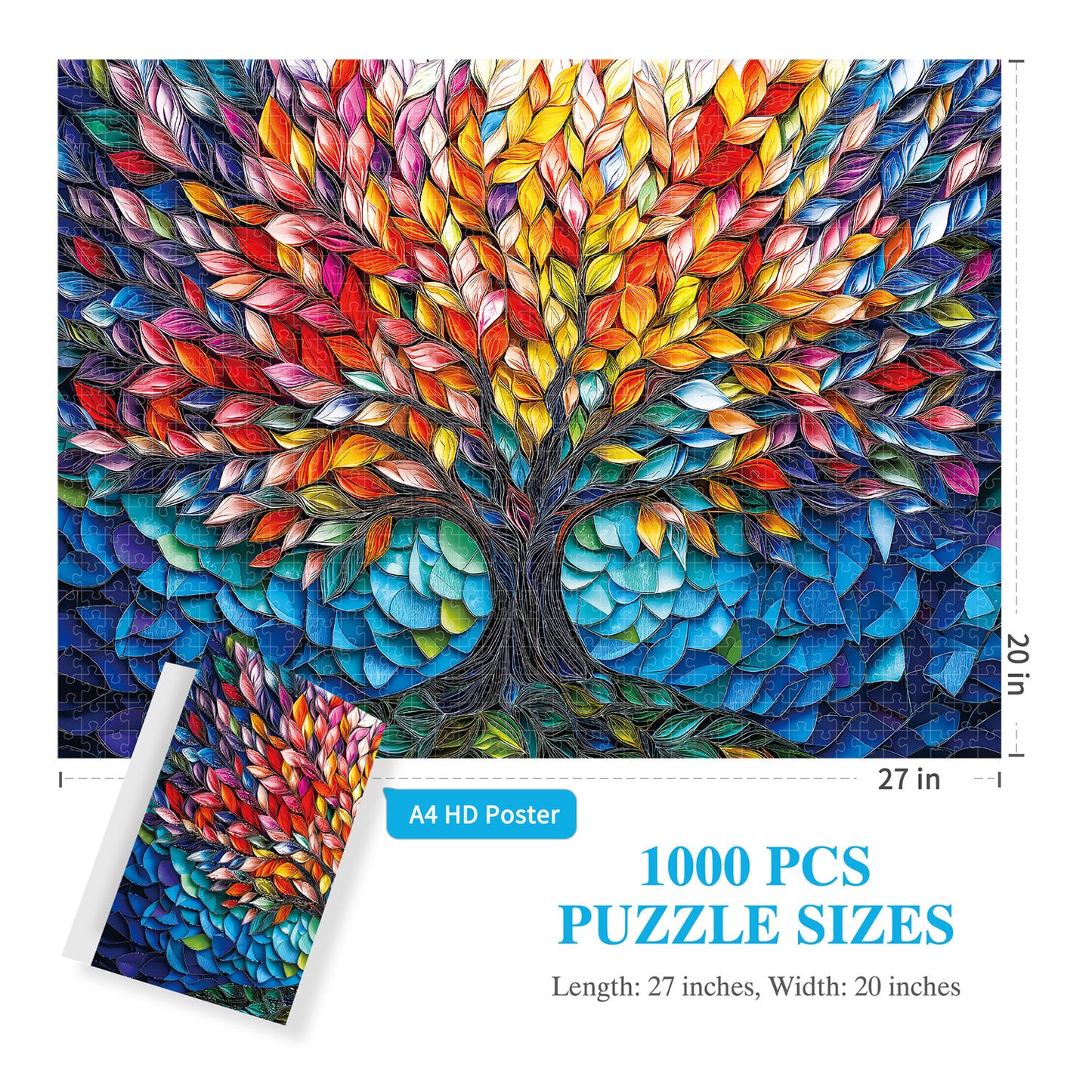 ALL4JIG 1000-Piece Jigsaw Puzzle