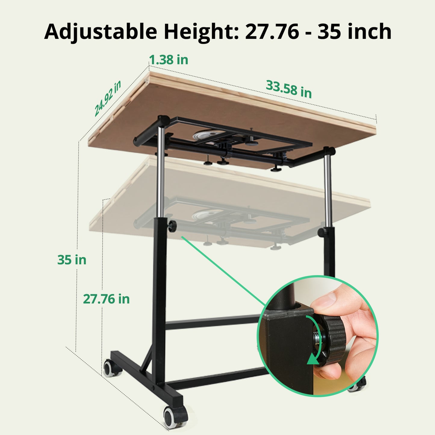 ALL4JIG Basic Rotating Jigsaw Puzzle Table