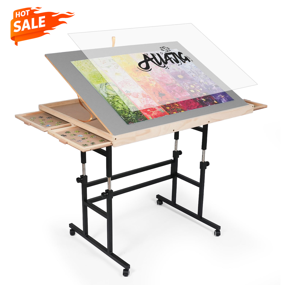 ALL4JIG Double-Layer Mobile Jigsaw Puzzle Table – All4JIG - Jigsaw
