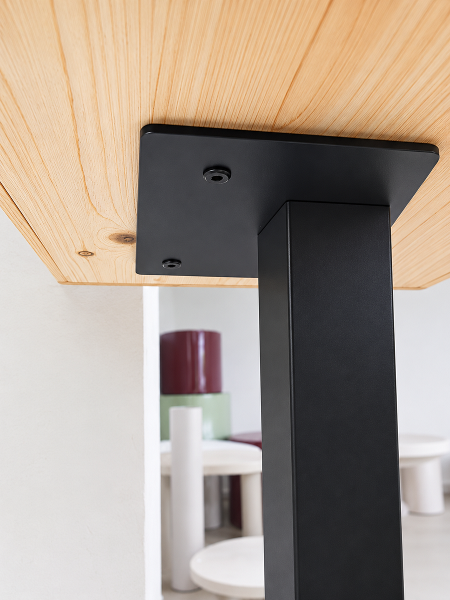 Refining the structure with a new metal bracket system
