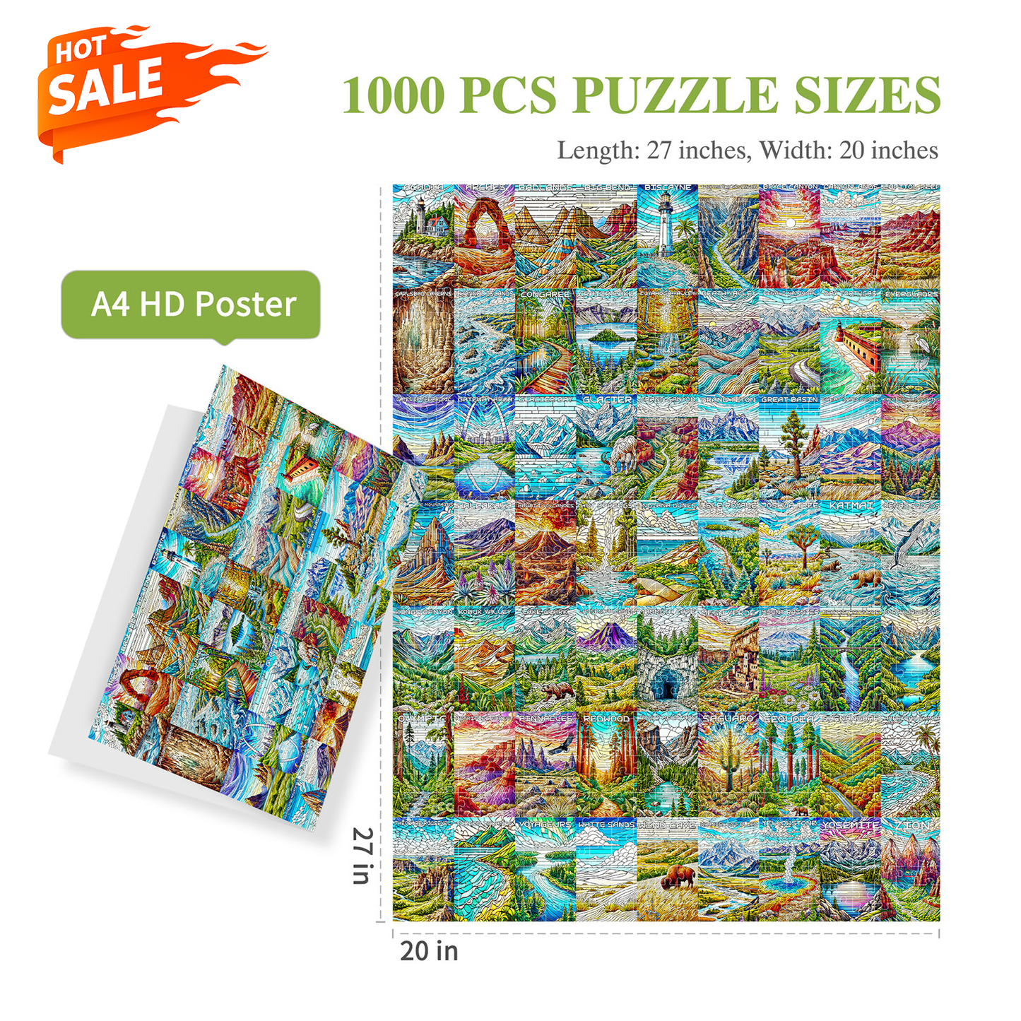 ALL4JIG 1000-Piece Jigsaw Puzzle