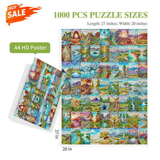 ALL4JIG 1000-Piece Jigsaw Puzzle