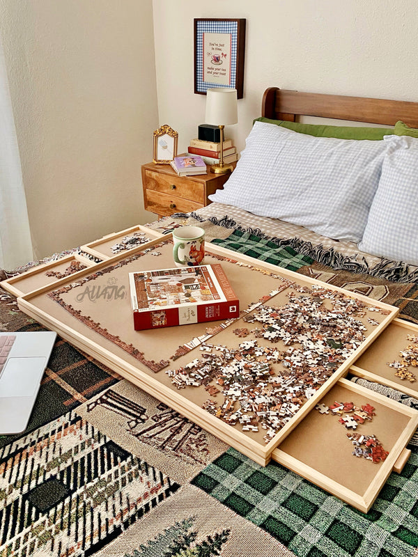 My cozy puzzle corner with the ALL4JIG Pro Bundle