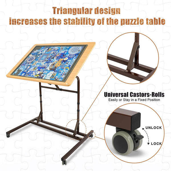 Jigthings - Jigtable - Jigsaw Puzzle Table Which Holds All 4 Jigboard Sizes