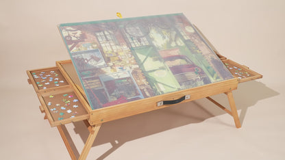 ALL4JIG 1500PCS Portable Puzzle Table with Legs